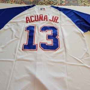 Ronald Acuna Jr #13 Atlanta Braves 2023 City Connect Player Jersey