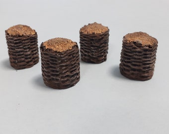 Wargaming Warhammer 28mm Wicker Gabions battlefield accessory (4 pce)