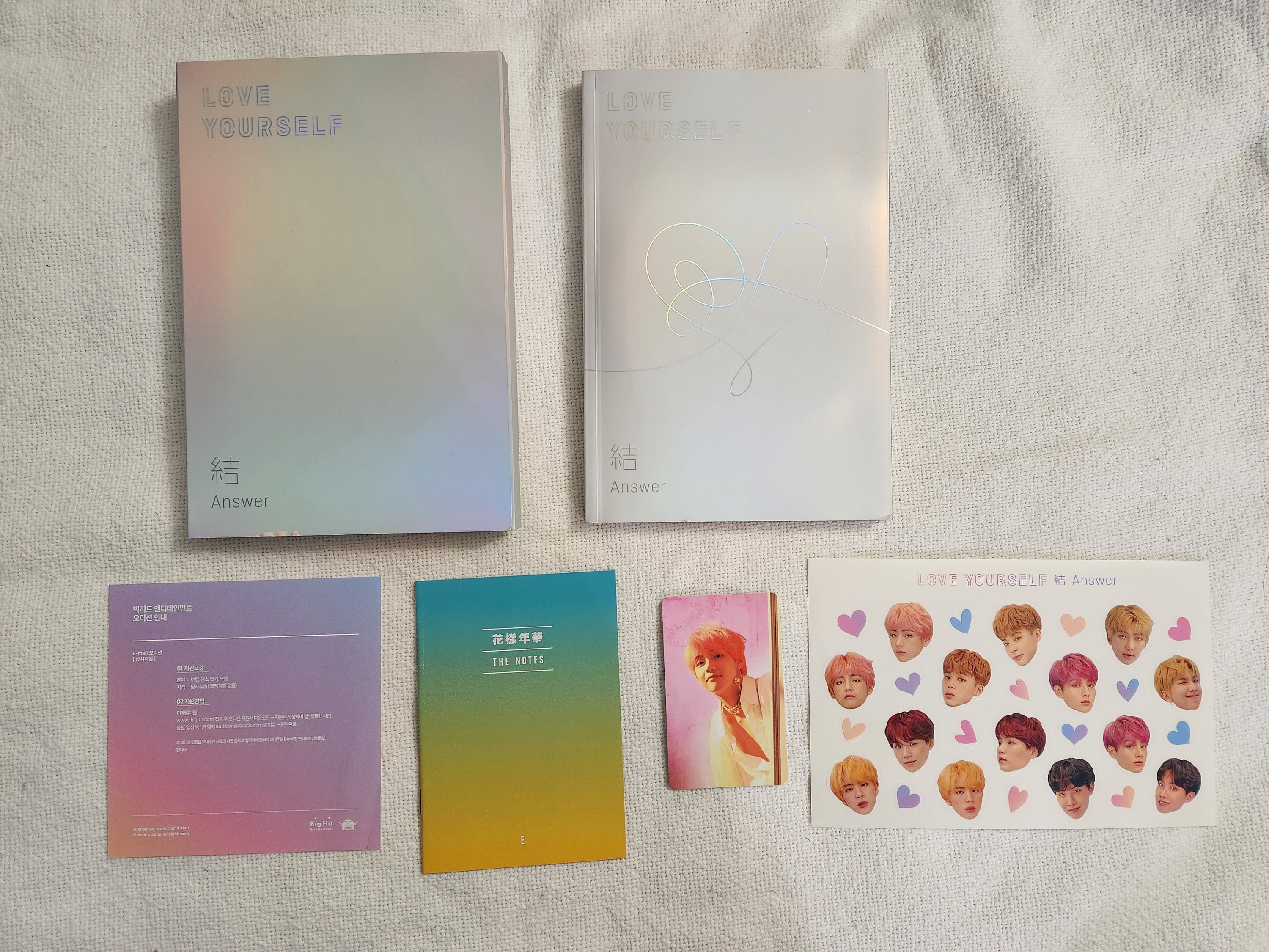 BTS トレカ LOVEYOURSELF BTS - LOVE YOURSELF [HER-V Version] Exclusive Official Photo