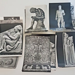 Roma E. Richter Vintage Postcard Lot of 30 Vera Photo Grafia Italy ER Museum