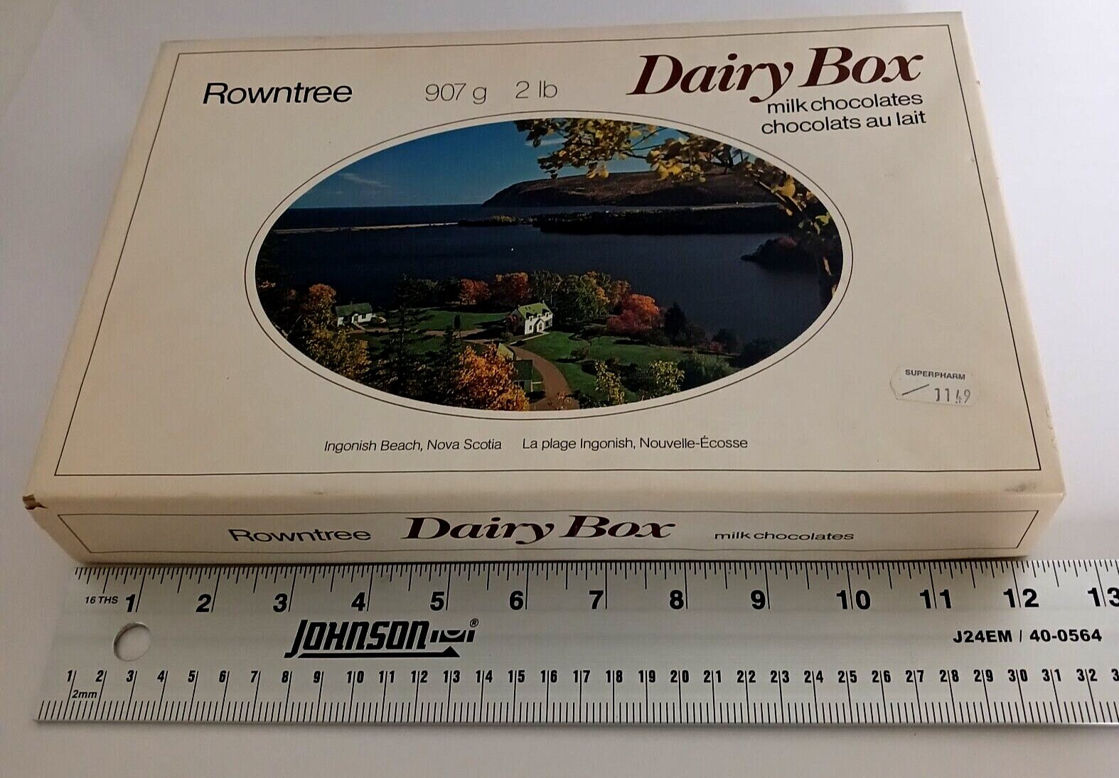 Vintage Rowntree Cardboar Dairy Box Chocolates Ingonish Beach Nova ...