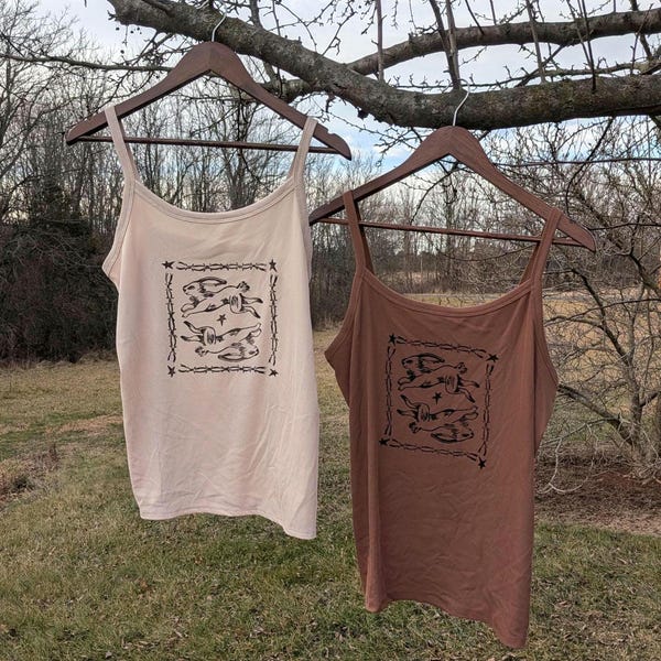Run, Rabbit - handbedrucktes Tank Top