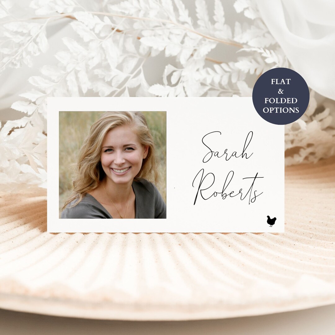 Wedding Name Cards for Table, Printable Name Cards for Wedding, Personalized Name Place Card ...