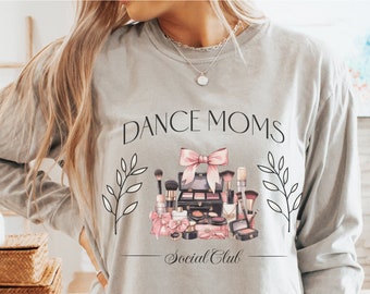 ヴィンテージ風ダンスママ長袖シャツ、ダンスママTシャツ、レトロダンスママシャツ、ダンスママTシャツ、ダンスママスウェットシャツ、トレンディダンスママ