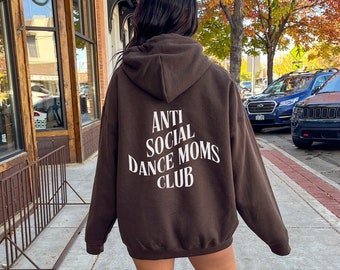 Anti social social cheap club hoodie girl