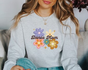 Retro Dance Mom Crewneck , Dance Mom Shirt, Dance Mom Sweatshirt, Gift For Dance Mom, Cute Mom Gift, Dance Mom Tee, Dance Mom Squad