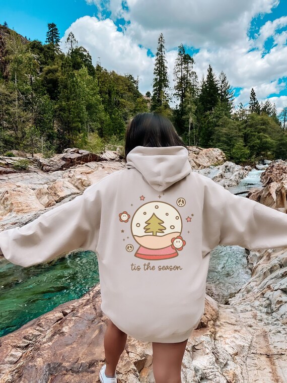 Christmas Globe Yellow Hoodie Christmas Globe Yellow Hoodie