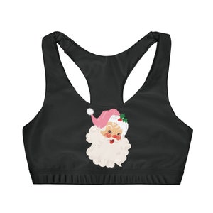 Retro Santa Girls Dance Top Cheer And Dancewear Girls Activewear Dance Convention Christmas Leotard Dance Outfit Girls Athletic Wear
