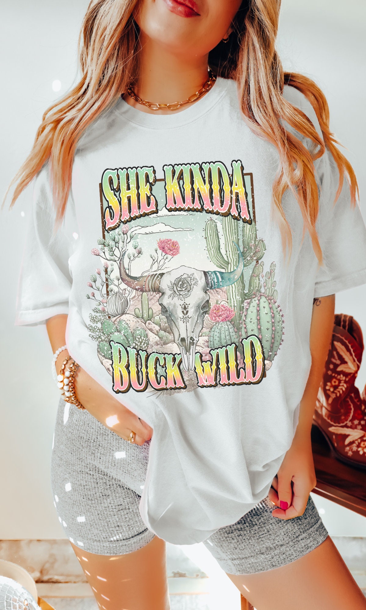 Buck Wild Cowgirl Costume main image 0