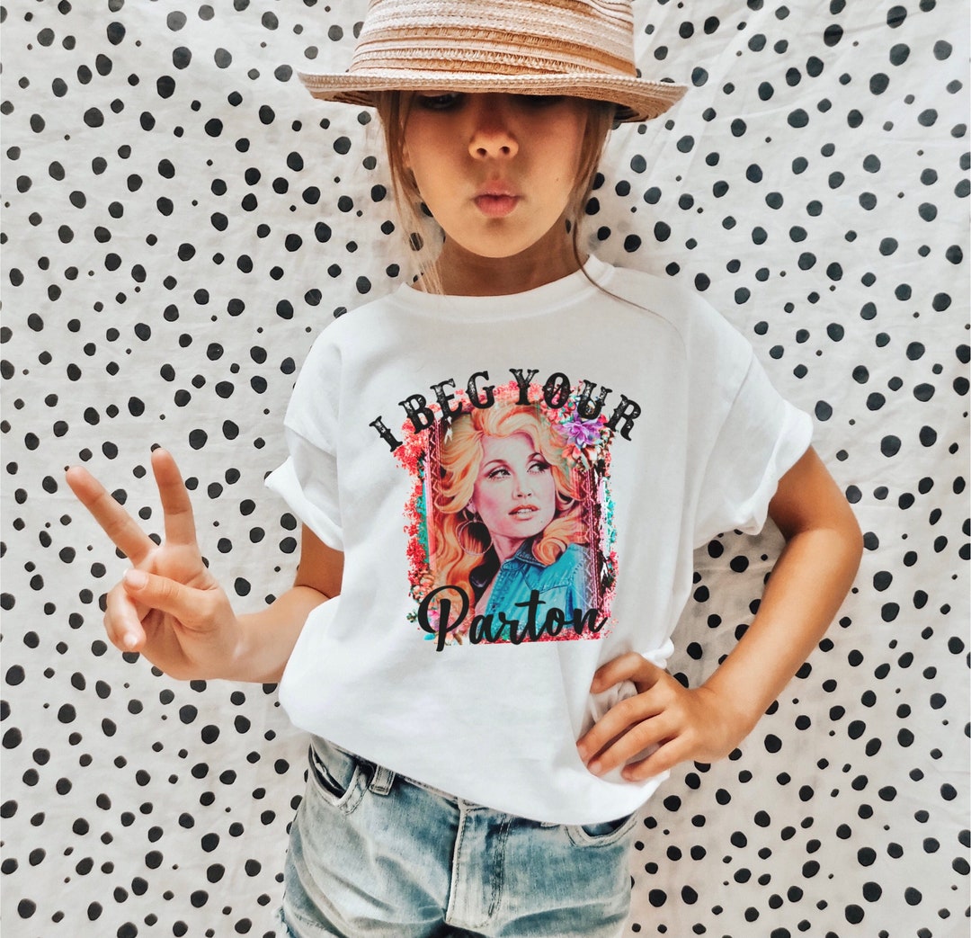 Dolly Kids Shirt in Dolly We Trust Dolly Shirt Retro Kids Clothes Pink