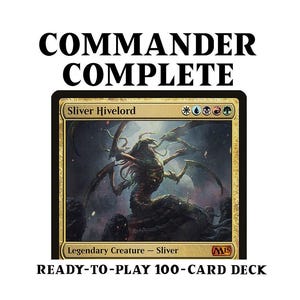 Sliver Hivelord SLIVER Tribal Magic MTG EDH Custom Commander Deck