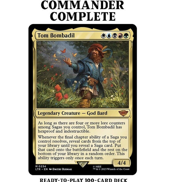 Commandercomplete Etsy