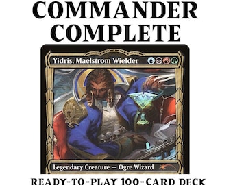 mtg yidris commander deck MTG Magic The Gathering CCG Bloomburrow Commander Deck Carton 4 MTG-BL –  Saga Concepts