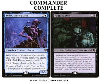 Zellix, Sanity Flayer and Haunted One HORROR MILL Magic MTG