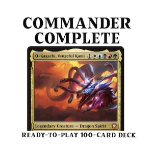 O-Kagachi, Kami vendicativo KAMIGAWA SPIRIT TRIBAL Magic Mtg Custom Commander Deck