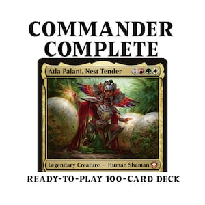 Atla Palani, Nest Tender UOVA DI DINOSAURO Magic Mtg Commander Deck