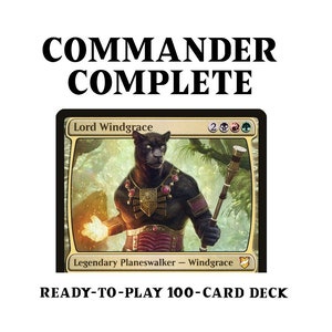 Lord Windgrace LAND RAMP RECURSION Attacking Magic Mtg Commander Deck