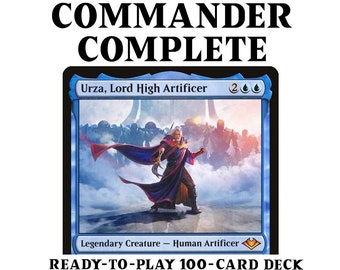 Urza, Señor Alto Artífice ARTEFACTOS Afinidad Metalurgia Magia MTG Mazo de Comandante