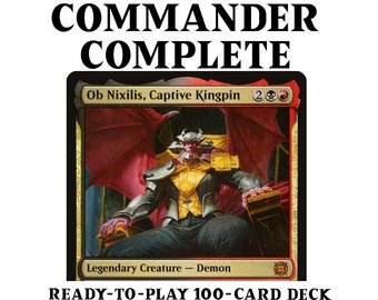 mtg ob nixilis commander deck Nixilis, the Hate-Twisted | War of the Spark | Modern You gain life equal to the life lost this way Ob Nixilis, Captive Kingpin Death