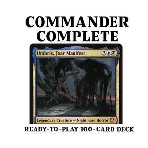 Umbris, Fear Manifest Nightmare Horror Tribal Mill Exile Magic MTG Commander Deck