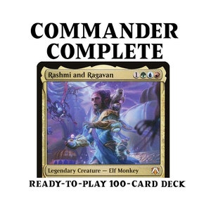 Rashmi and Ragavan TREASURE Magic MtG Commander Deck