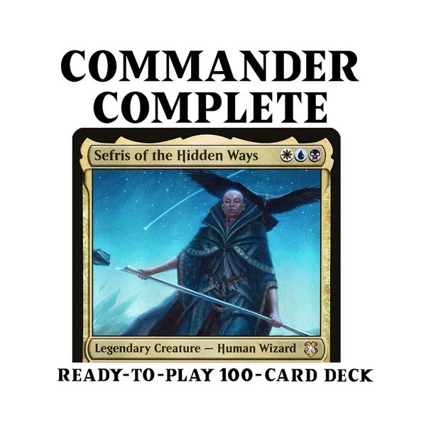 Dungeon Commander Deck Etsy