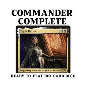 Teysa Karlov Creature Sacrifice Tokens Magic MTG Commander Deck
