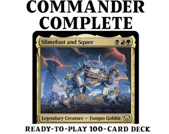 Commander Fungus Deck - Custom MTG Magic the Gathering Slimefoot EDH 100  Cards Ready to Play - Etsy