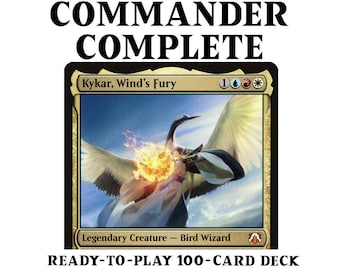 Kykar, Wind's Fury NONCREATURE SPELLS TOKENS Magic Mtg Custom Commander Deck