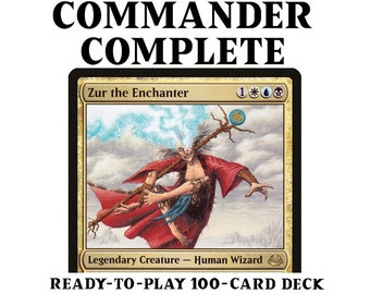 Zur the Enchanter ENCHANTMENTS Esper Magic MTG Custom Commander Deck