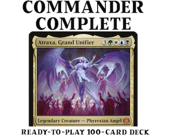 Atraxa, Grand Unifier PHYREXIAN INFECT PROLIFERATE Magic Mtg Custom Commander Deck