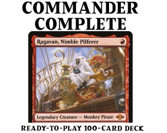 mtg monkey deck commander Four Hands, the Monk-ey