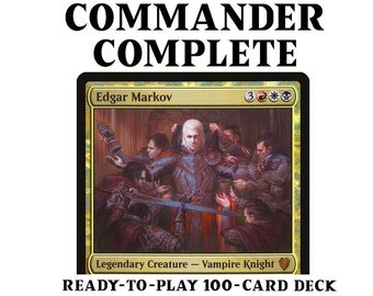 Edgar Markov-100 Card EDH Commander Deck-vampire-mythic-rare Magic