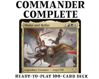 Shalai and Hallar +1/+1 COUNTERS Magic MTG Commander Deck - Etsy