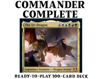 The Ur-Dragon DRAGON Tribal Magic MTG Custom Commander Deck