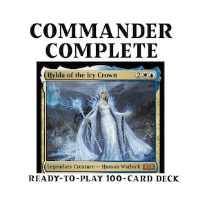 Hylda of the Icy Crown TAPPING ENEMY CREATURES Wilds of Eldraine Magic Mtg Custom Commander Deck