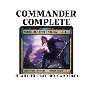 Yuriko, the Tiger's Shadow Ninja Tribal Magic MTG Kommandanten Deck