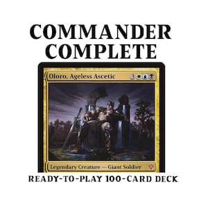 Oloro, Ageles Ascetic LIFEGAIN KAARTENTREKKEN Magic Mtg Custom Commander Deck