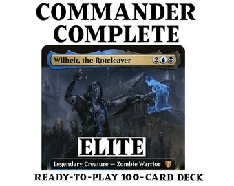 Wilhelt, the Rotcleaver ELITE Zombie Tribal Magic MTG Custom Commander Deck