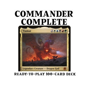 Tiamat Dragon Tribal Magic MTG Commander Deck