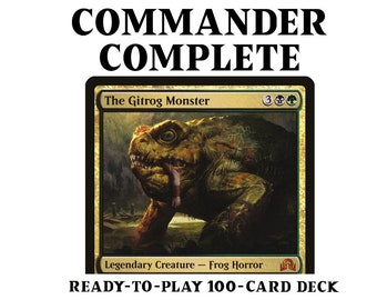 The Gitrog Monster Lands Magic MTG Commander Deck