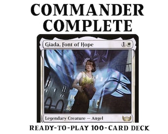 Giada, Ángel Fuente de la Esperanza Tribal Magic MTG Commander Deck