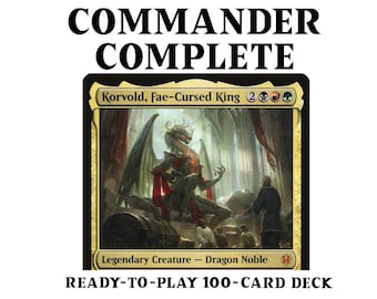 Korvold, Fae-Cursed King Sacrifice Artistocrats Magic MTG Commander Deck