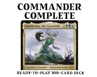Muldrotha, la Gravetide Cementerio Recursión Magic MTG Commander Deck