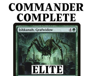 Ishkanah, Grafwidow ELITE Spider Tribal Tokens Delirium Magic MTG Commander Deck