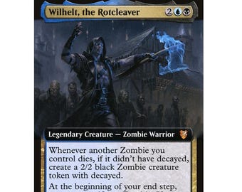 ZOMBIE Horde-100 Card Magic the Gathering Commander Deck-rare-mythic-mtg-wilhelt  Ready to Play. - Etsy Canada