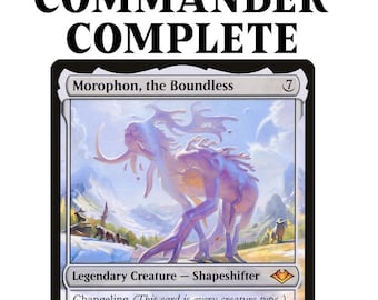 Morophon, the Boundless CHANGELING ELDRAZI TRIBAL Magic Custom Commander Deck