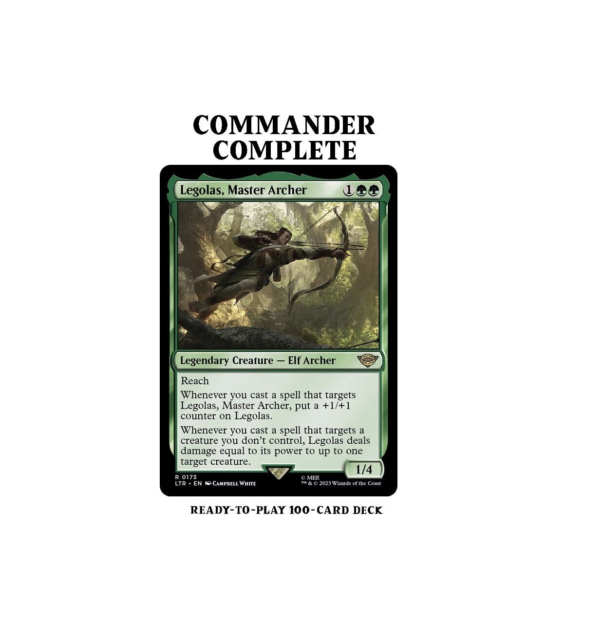 legolas card mtg Legolas Greenleaf (showcase)