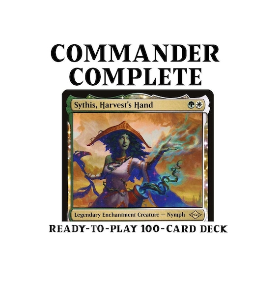 Sythis, the Hidden Hand Enchantress Magic MTG Commander Deck - Etsy Denmark Sythis, the Hidden Hand Enchantress Magic MTG Commander Deck - Etsy Denmark