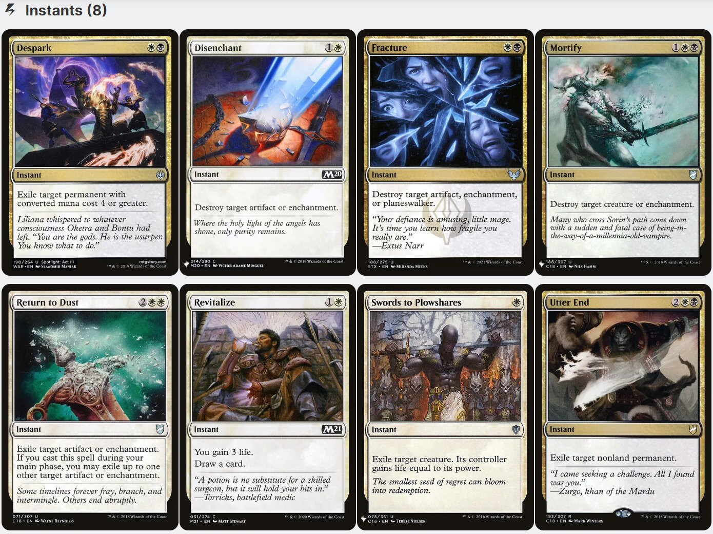 mtg commander life drain deck - Commander (EDH) - The Game - Salvation Forums card Lifegain/Drain Commander deck featuring Vito Elas Il-kor, Sadistic Pilgrim Creature